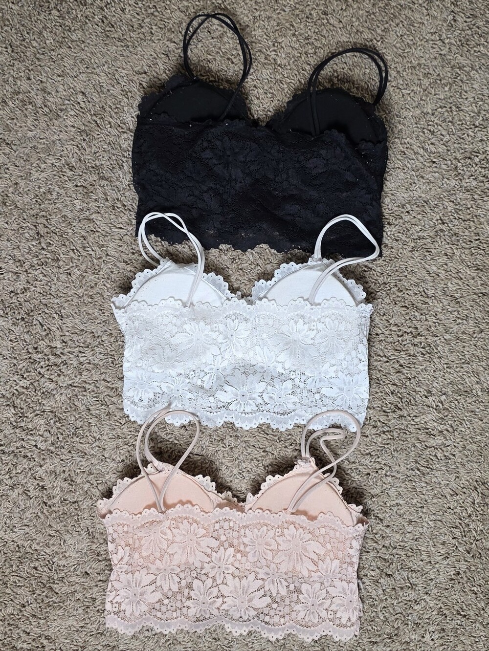 Bralettes- Set Of 3 - Picture 2 of 8